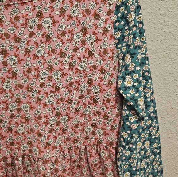 EUC Mini Boden Florad And Horse Dress Size 8/9 - Picture 2 of 5